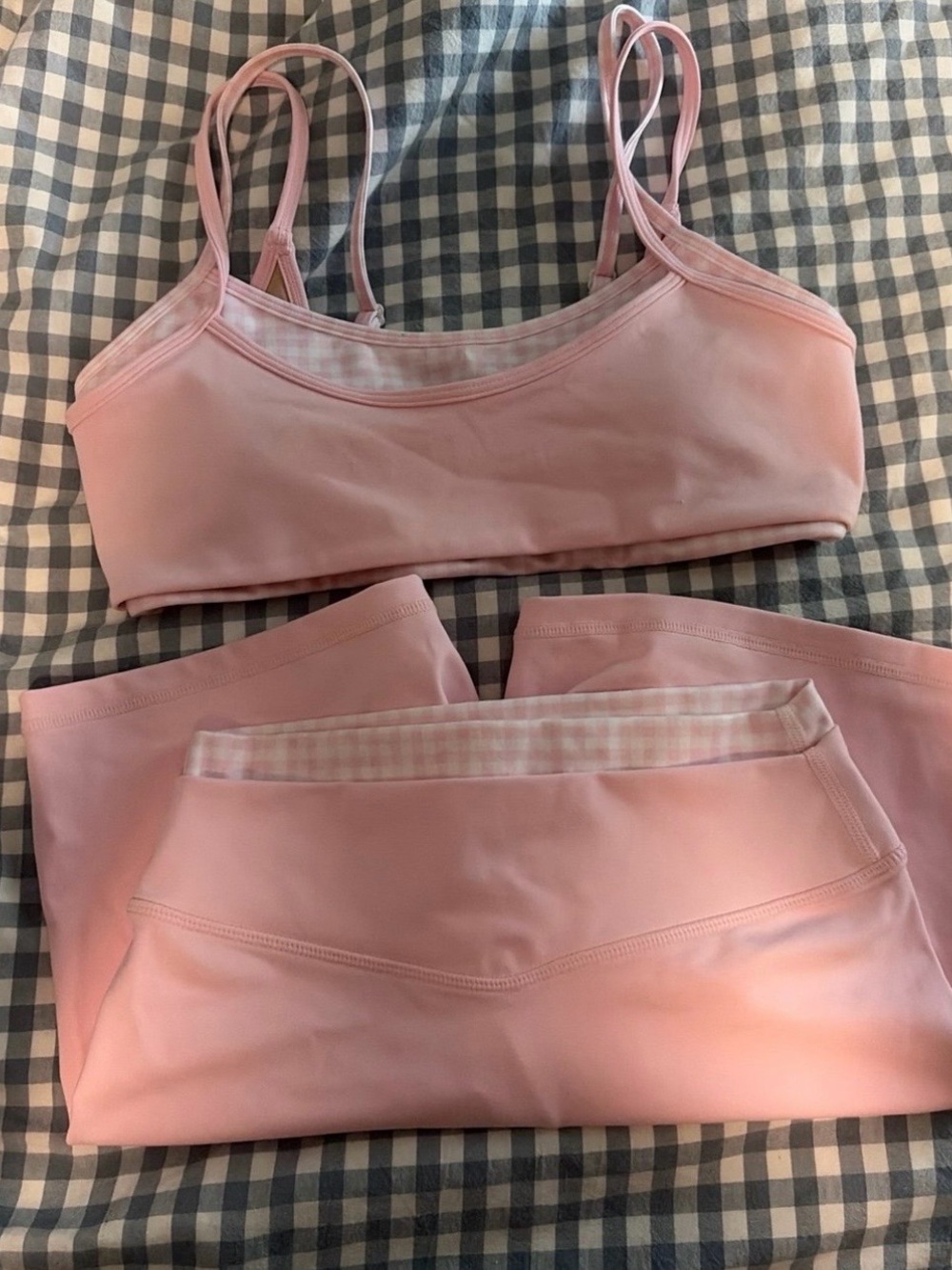Liaison the Label Set- Soft Pink Gingham